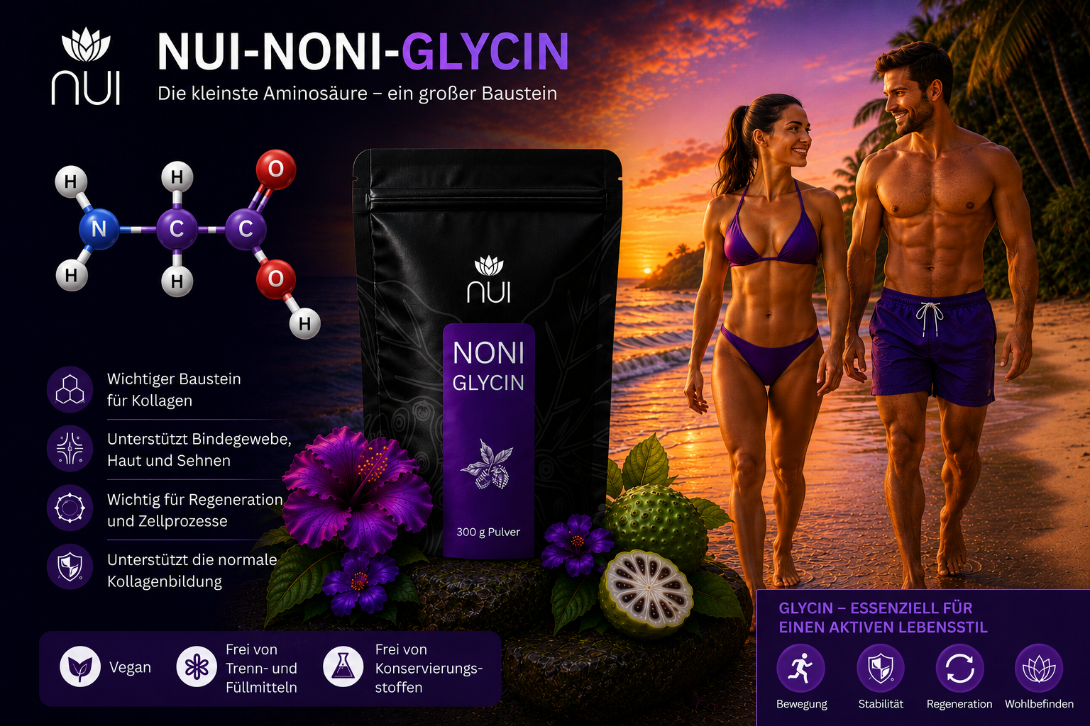 NUI-NONI-GLYCIN-Standspaziergang