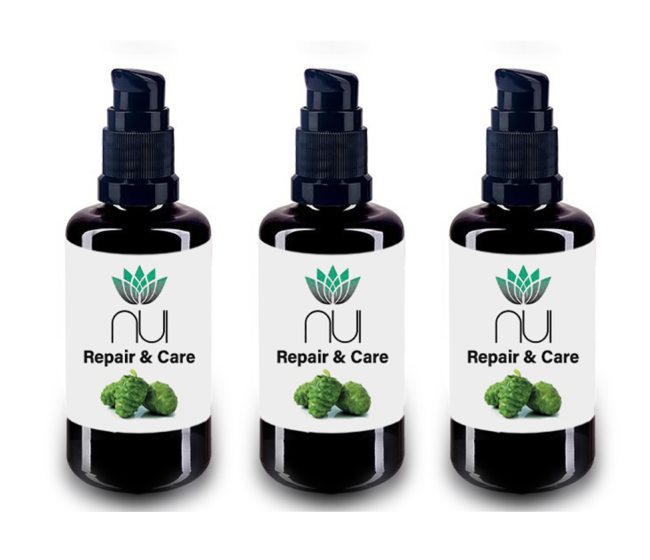 NUI-NONI-Repair&Care-Gel klein - 3 Flaschen