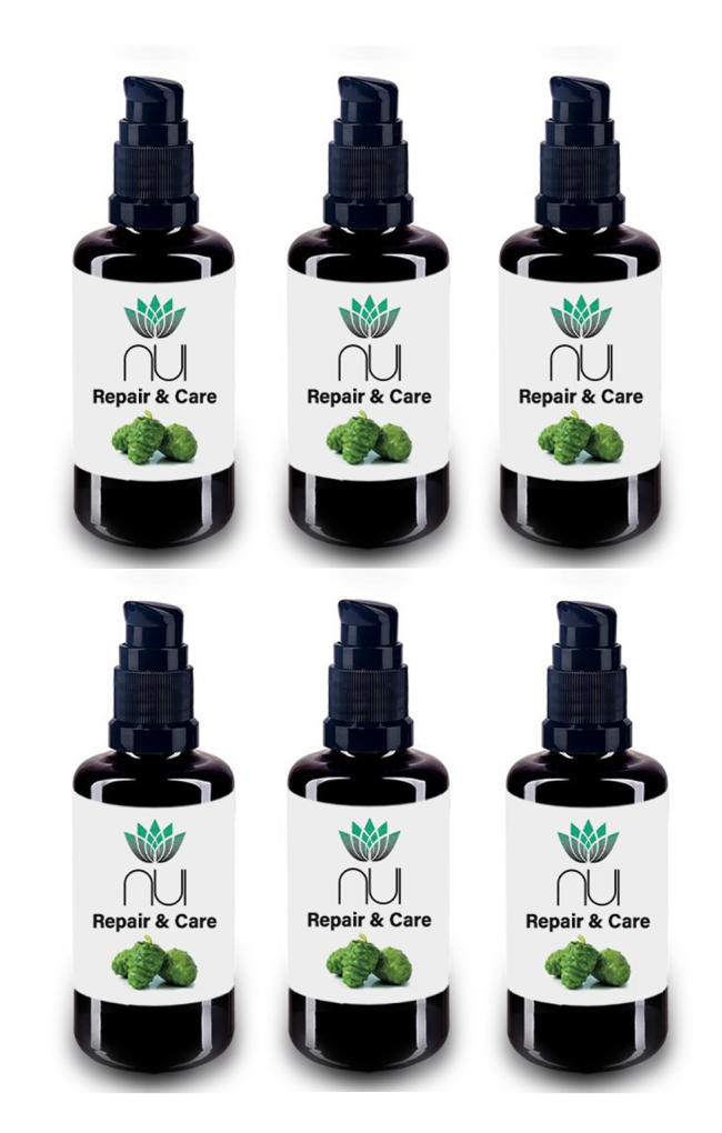 NUI-NONI-Repair&Care-Gel klein 6 Flaschen