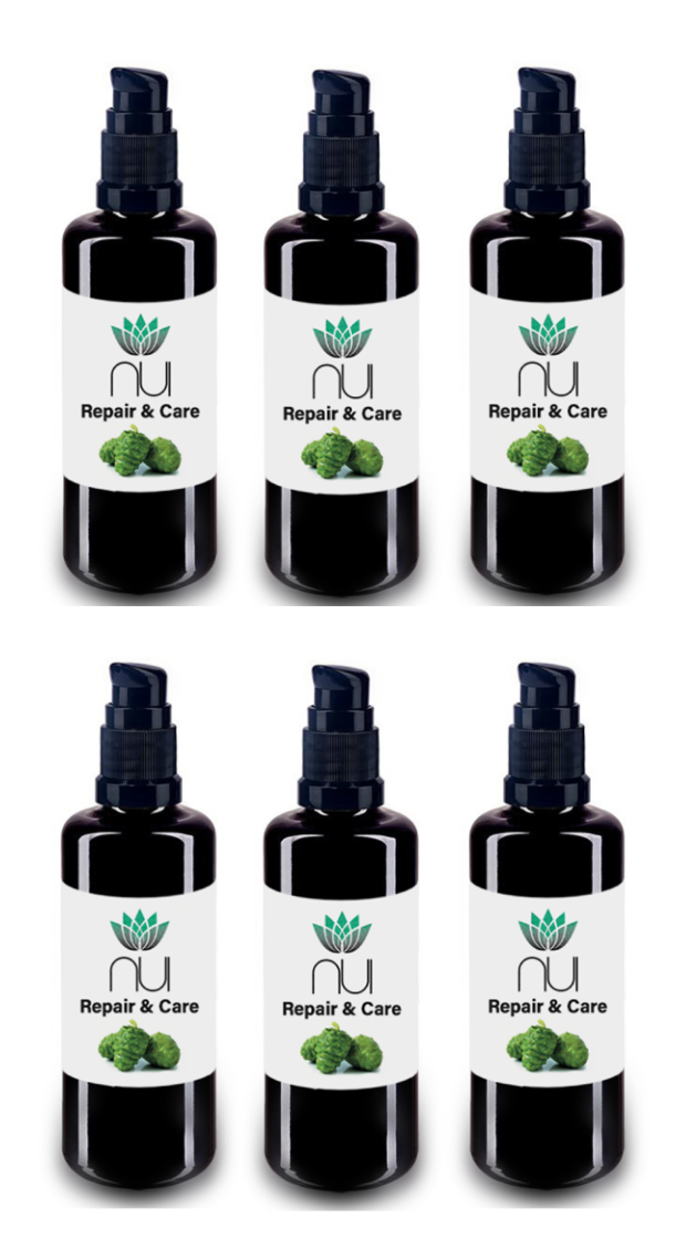 NUI-NONI-Repair&Care-Gel 6 Flaschen groß